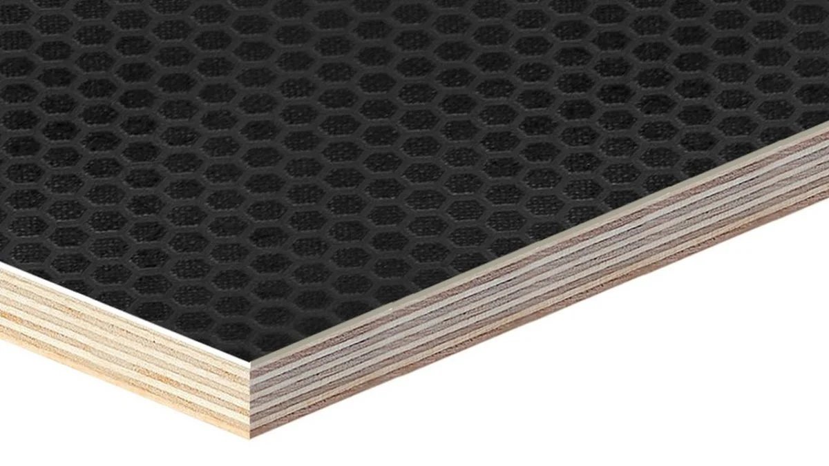 Film Faced Birch Plywood for Formwork and Trailer Flooring