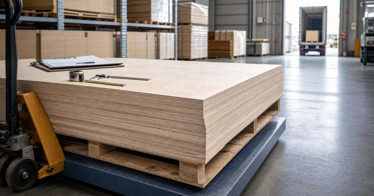 Birch Plywood Sheet Weight — calculate kg per panel, pack and shipment