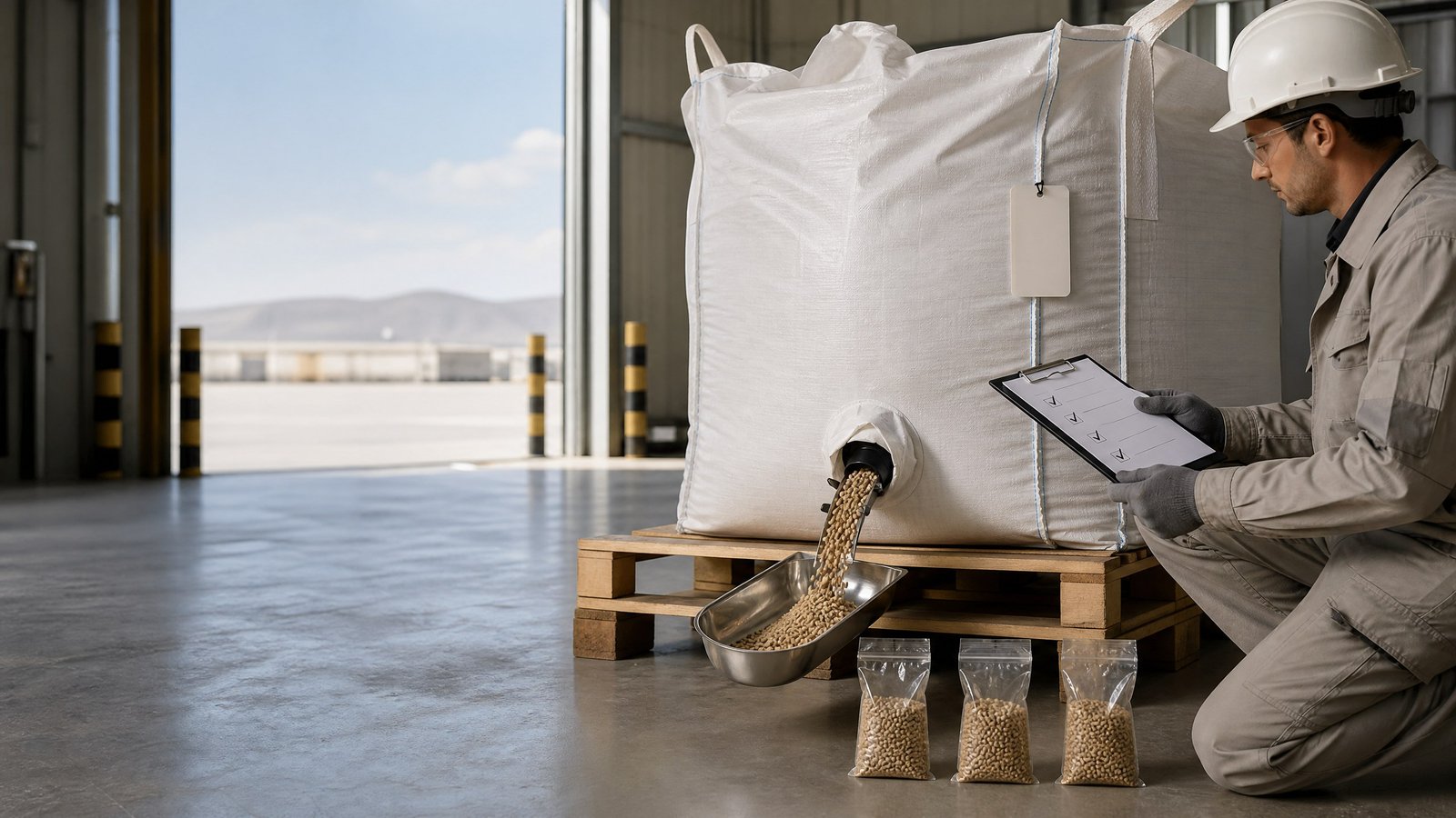 Industrial Wood Pellet Delivery Acceptance: Sampling, COA Checks and Lot Release